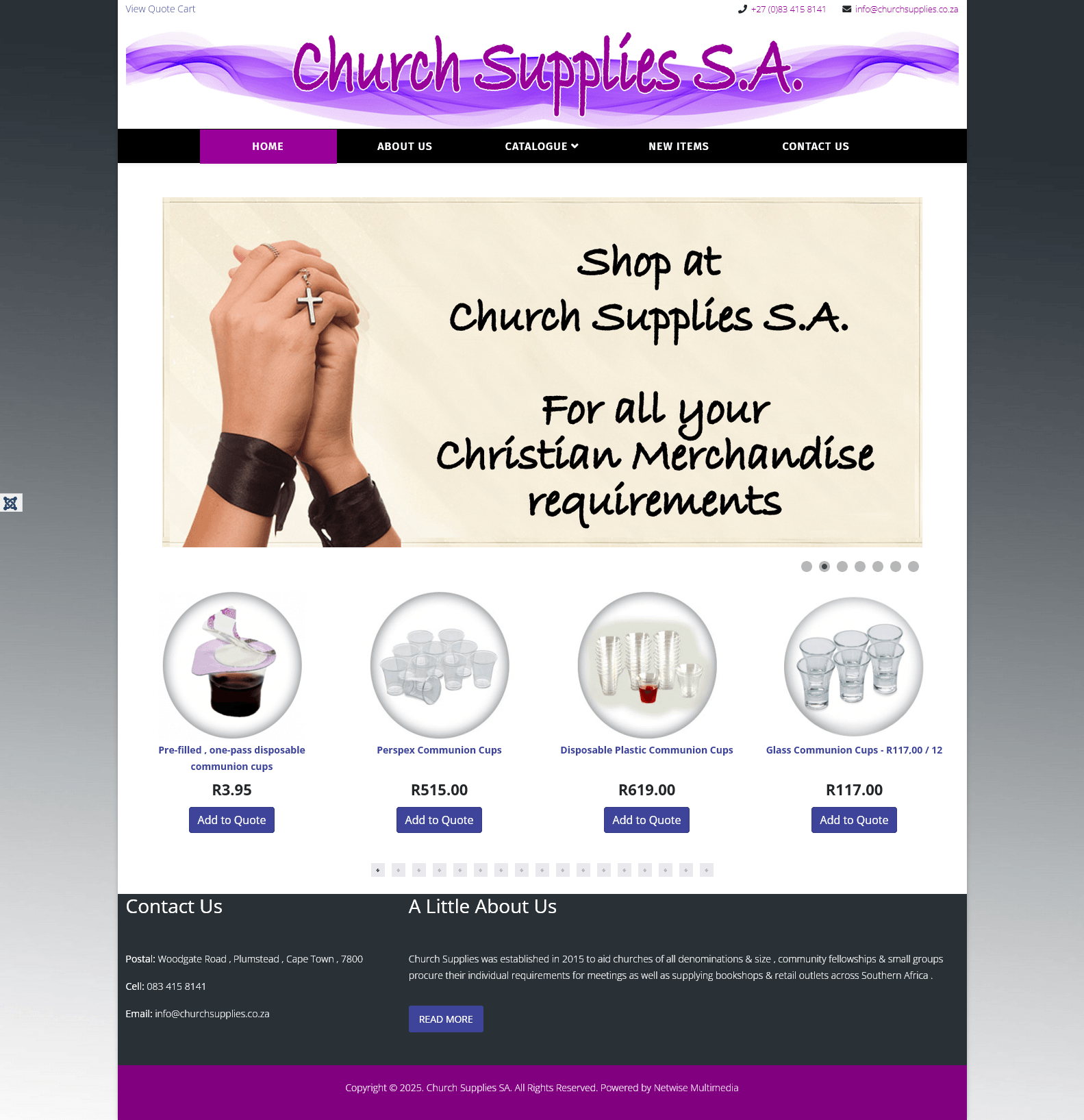 Church  Supplies